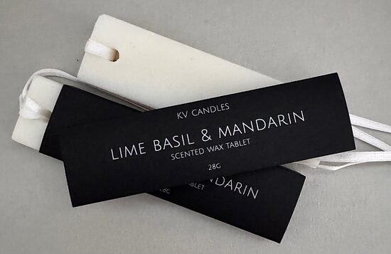 Aromātiskais vasks "LAIMS BAZILIKS & MANDARĪNS"