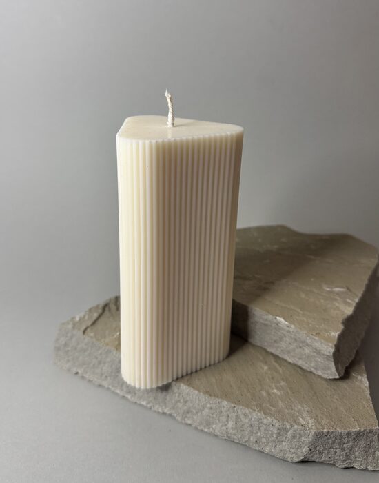 Soy wax candle "TRINITY"