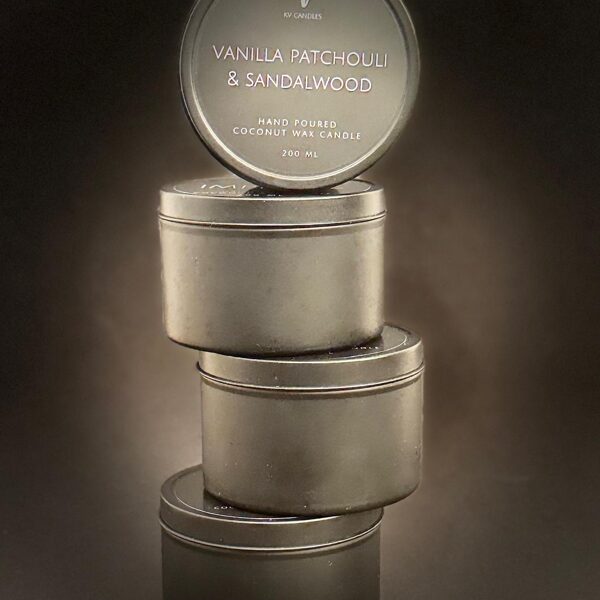 Scented coconut wax candle