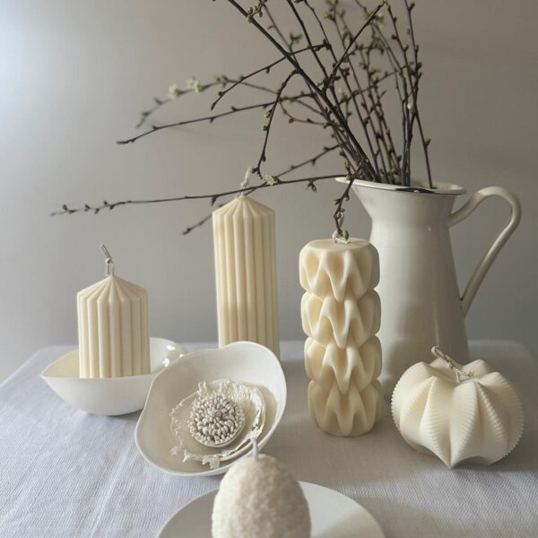 Soy wax candles
