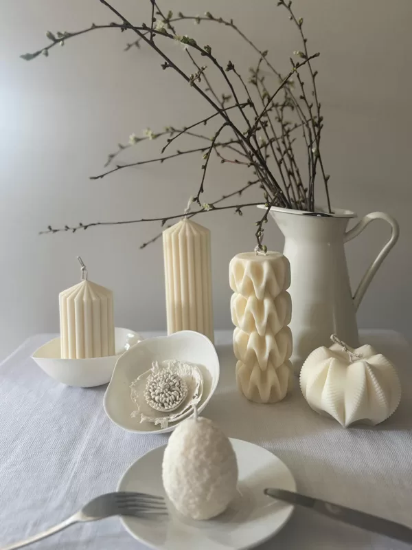 Soy wax candles